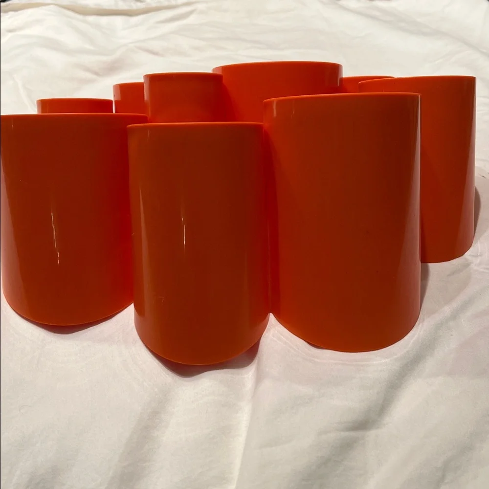 Crate & Barrel Boon Rare Orange Stash Multi-Room Organizer